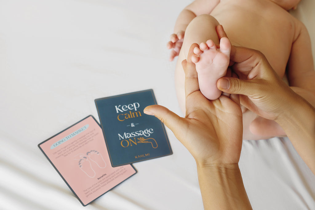 Kahlmi Baby Massage Cards: A Guide to Soothing and Nurturing Your Baby