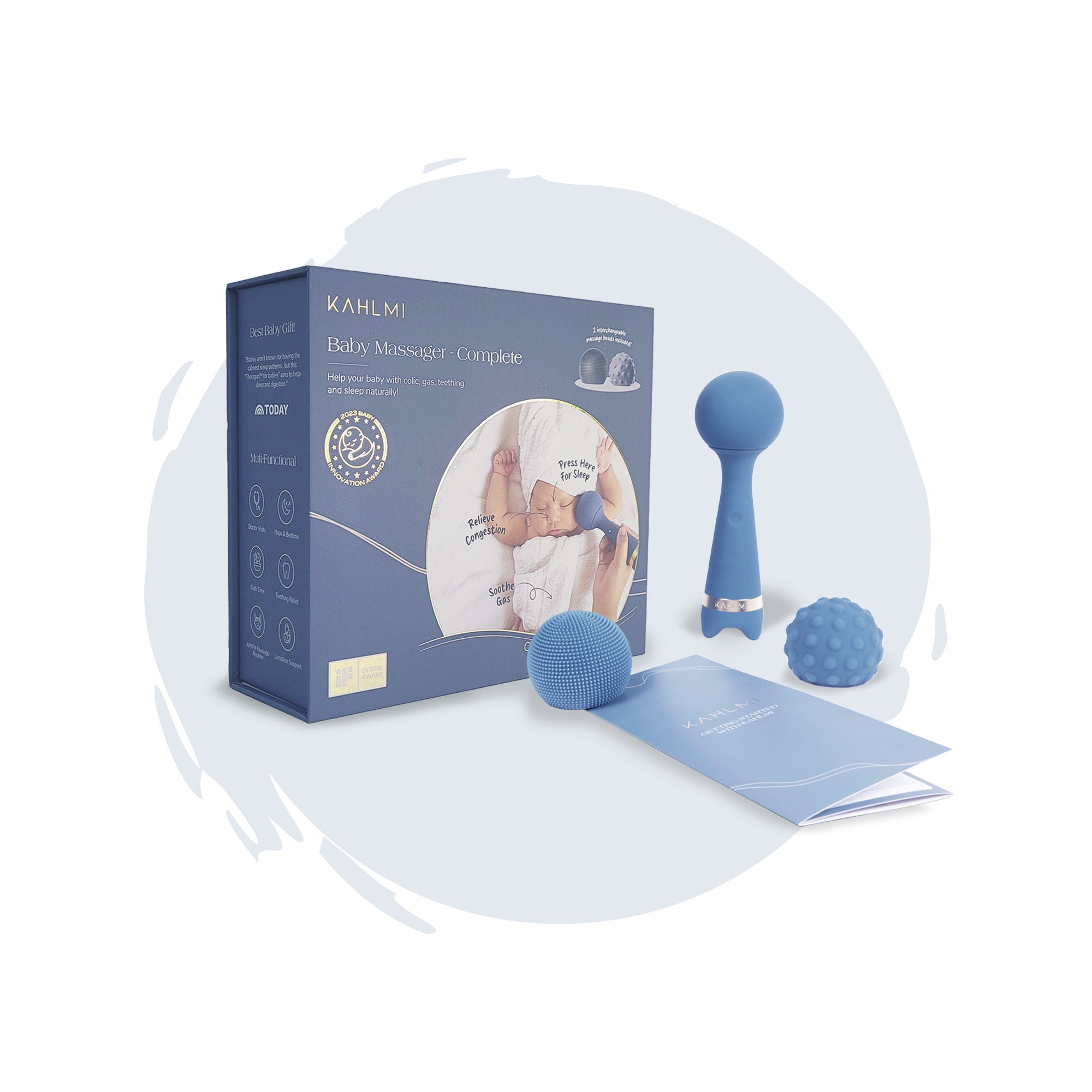 summer infant massage set Kahlmi Complete Baby Massager